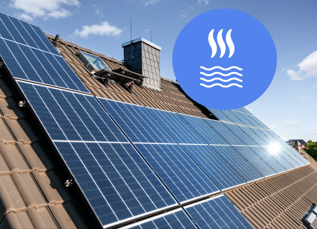 Solaranlage für Warmwasser