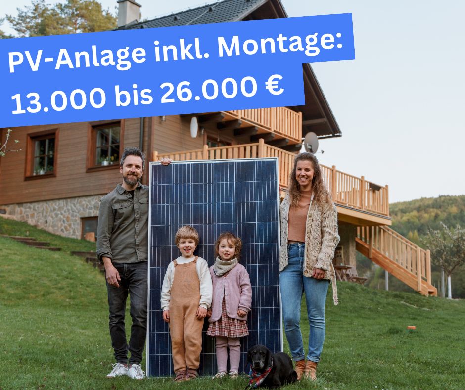 Solaranlage Kosten für ein Einfamilienhaus